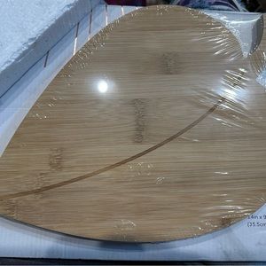 Brand New Chic & Tonic Wood Cheesboard 14” L x 9” W